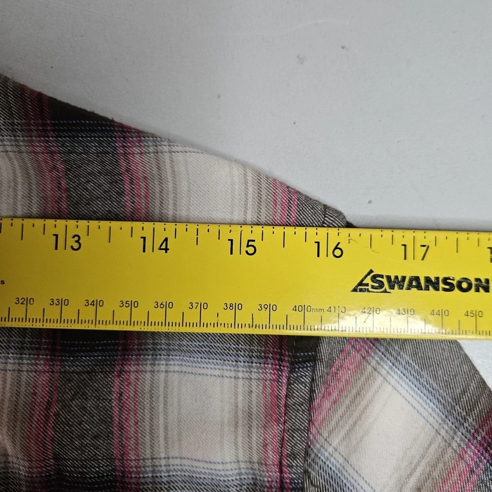 Pendleton Boys Shirt Large Plaid Flannel Red‎
